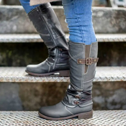 Midcalf Vegan Leather Boots