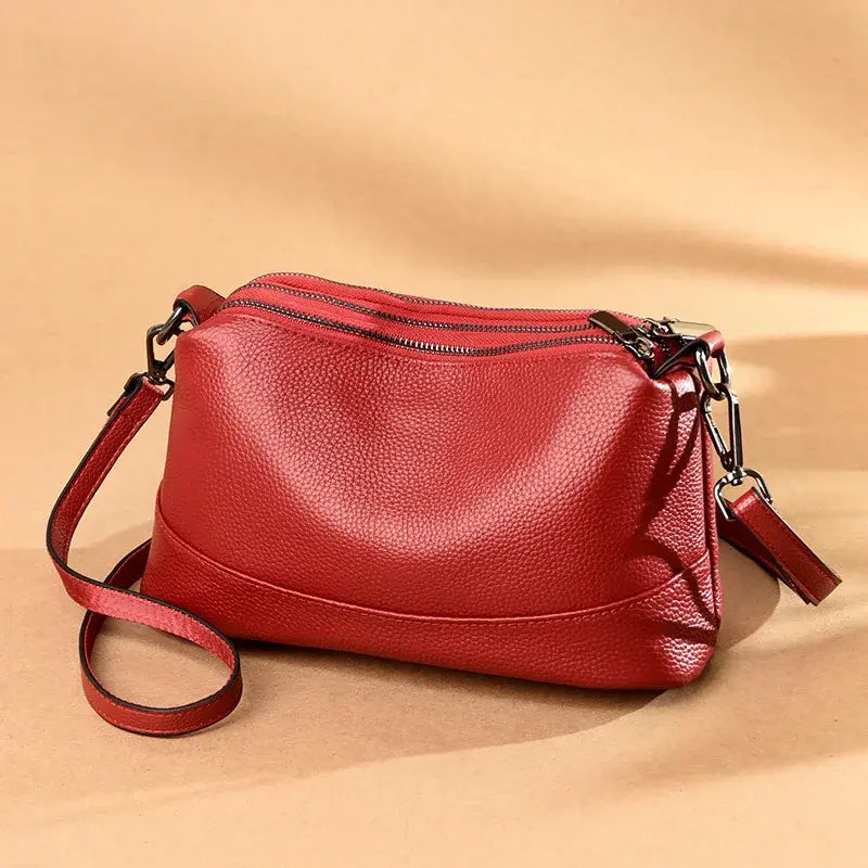 Luxury Genuine Cowhide Leather Handbags