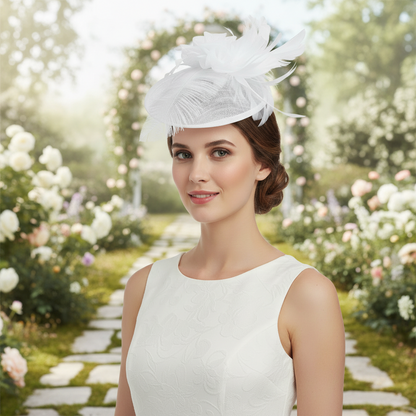 Ostrich Feather Fascinators