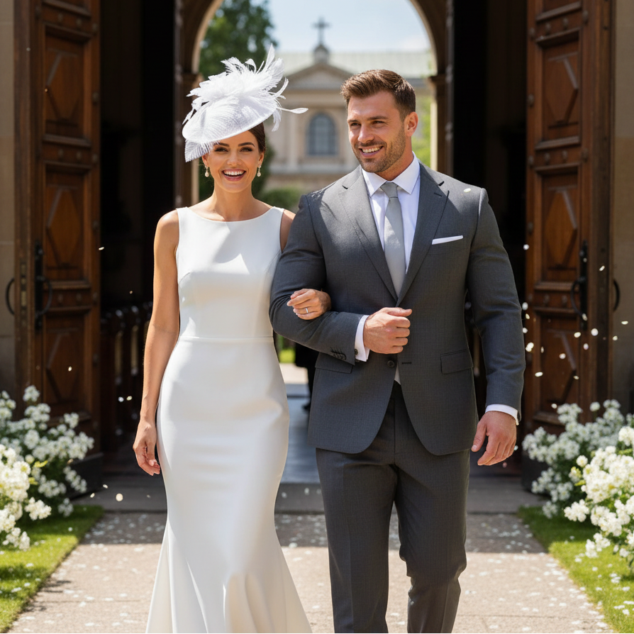 Ostrich Feather Fascinators