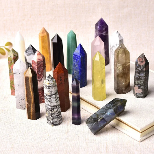 Natural Energy Crystal Stones (30 Colors)