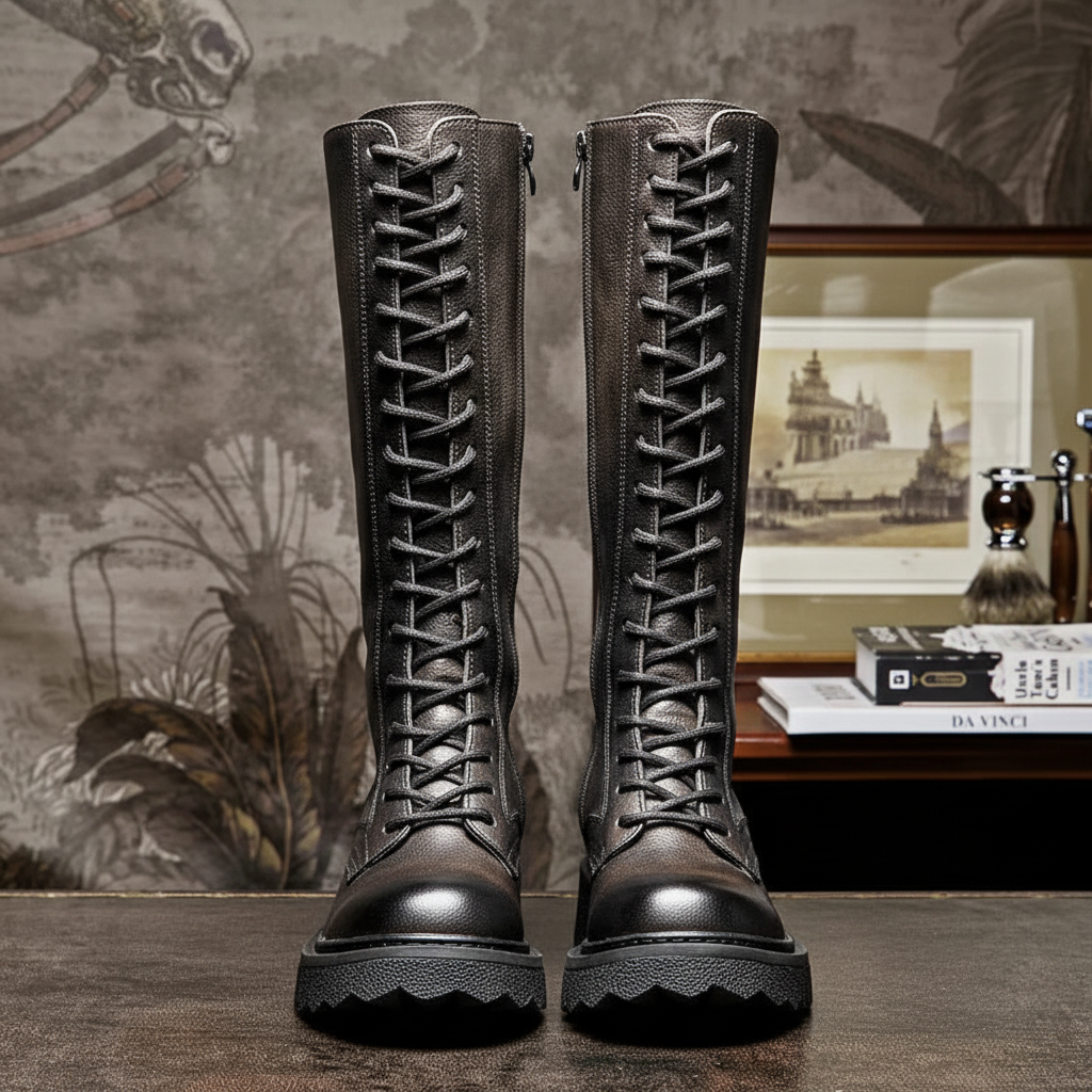 Vintage Leather Martin Riding Boots