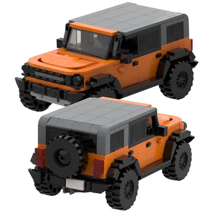 MOC Lego Model Building Blocks Champion Racer SUV