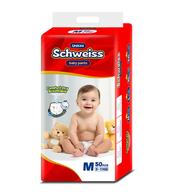 Schweiss Disposable Diapers Pull-Up Nappy Pants