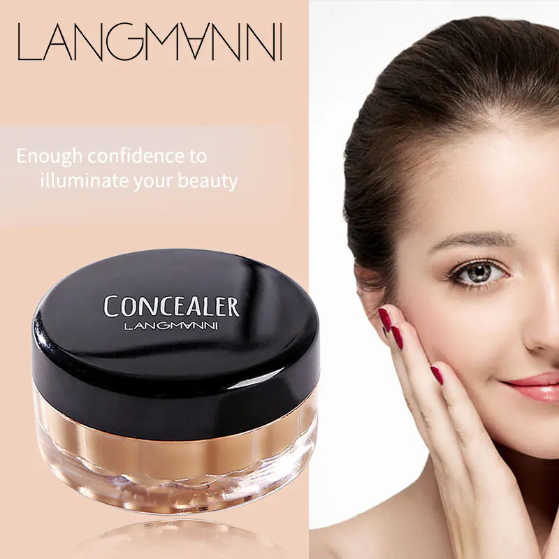 LANGMANNI Professional Full Coverage Matte Concealer Foundation