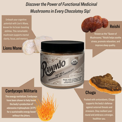 Rawmio Mushroom Hot Chocolate