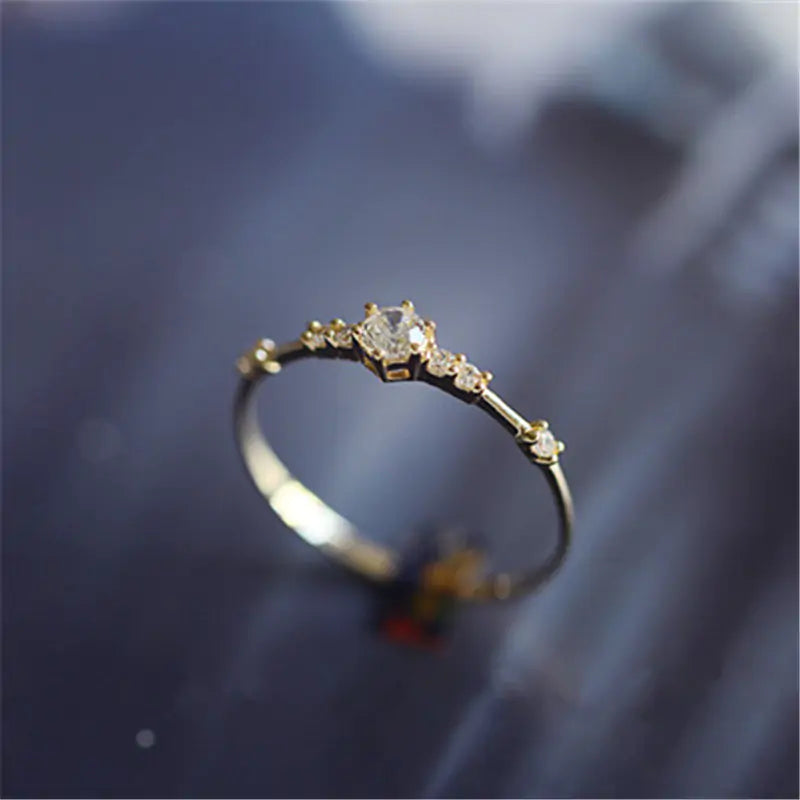 Exquisite Crystal Ring