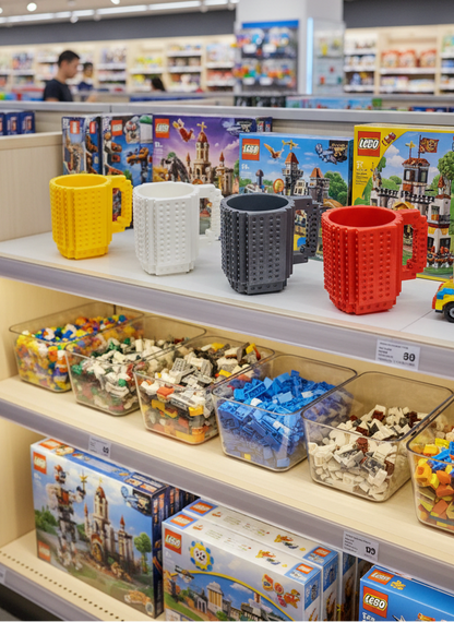 LEGO Creative Build-on Brick Mugs