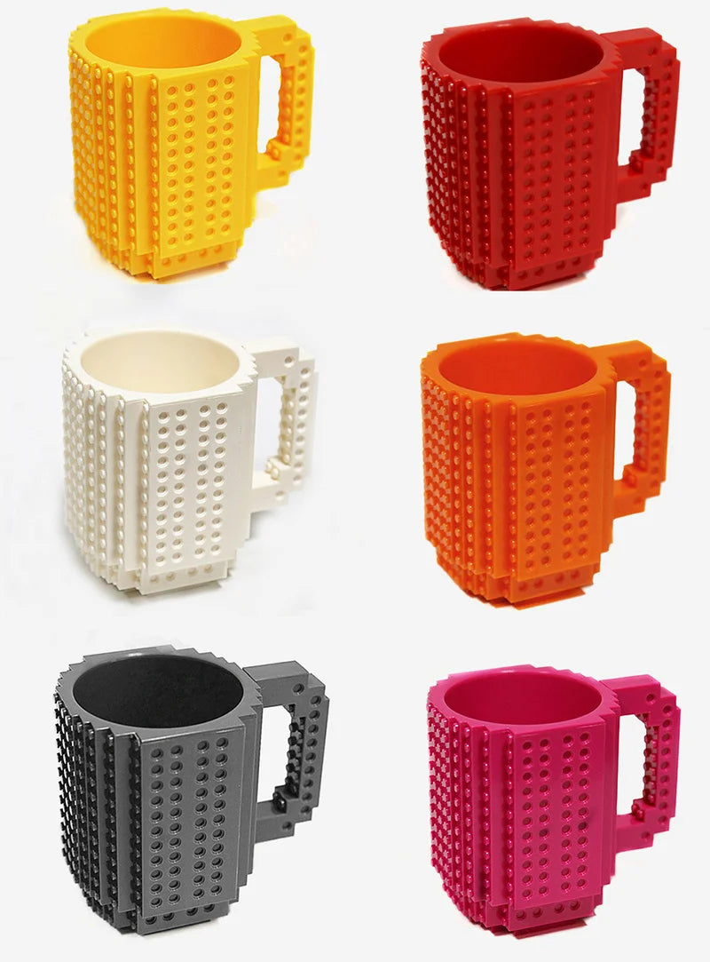LEGO Creative Build-on Brick Mugs