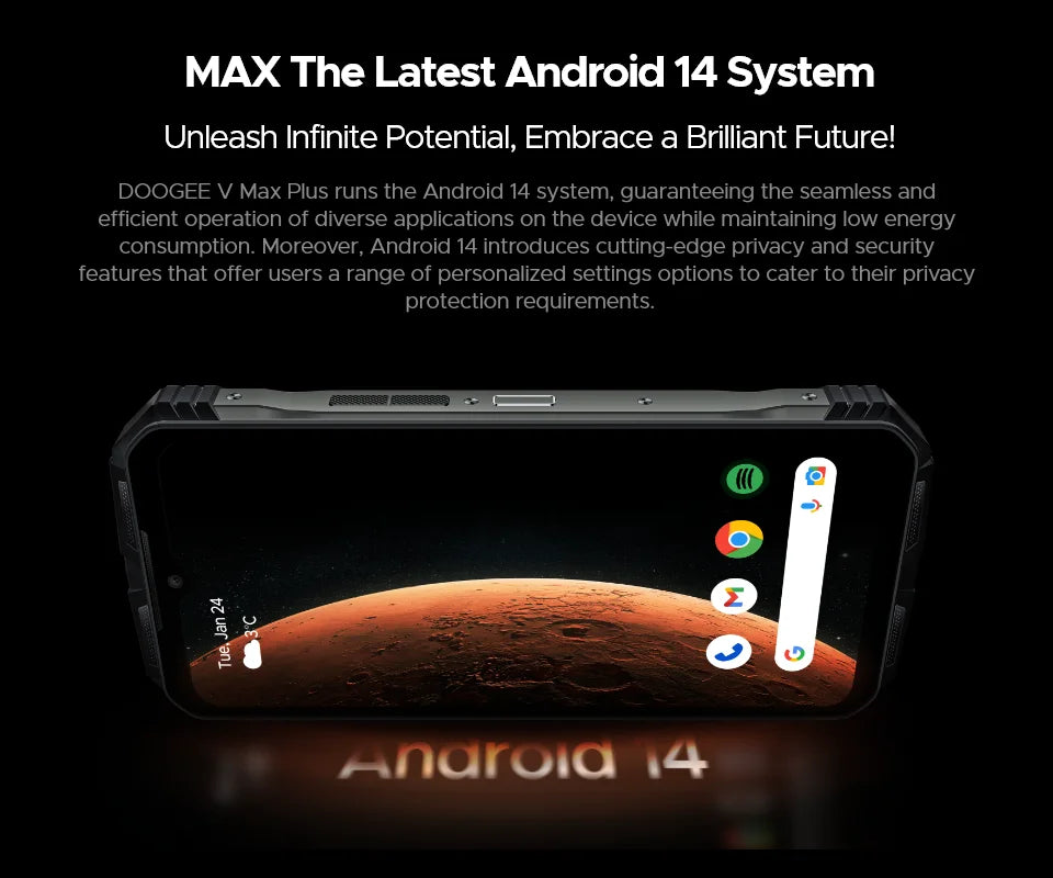 DOOGEE V Max Plus Rugged Smartphone