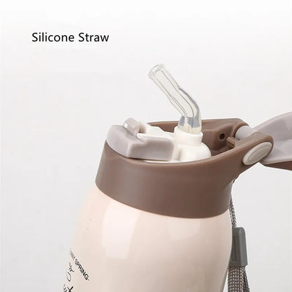 The Cute Elves Straw Water Bottles