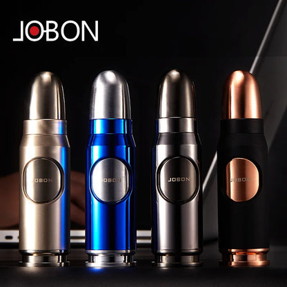 JOBON Metal Bullet Shaped Windproof Butane Lighter