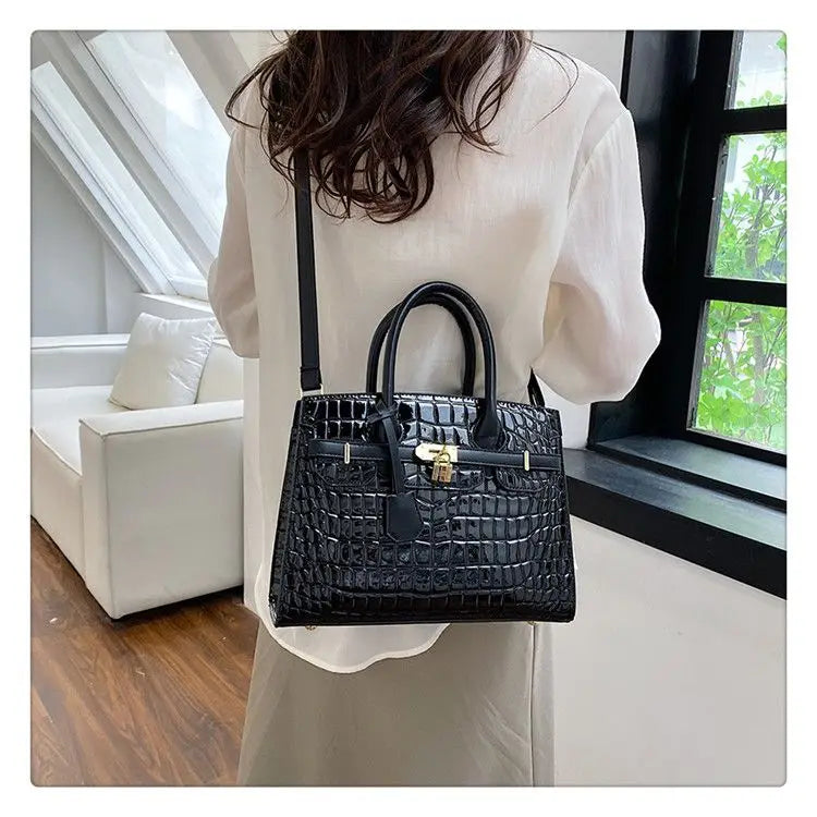 Birkin Inspired Crocodile Leather Handbags - The Dubai Collection