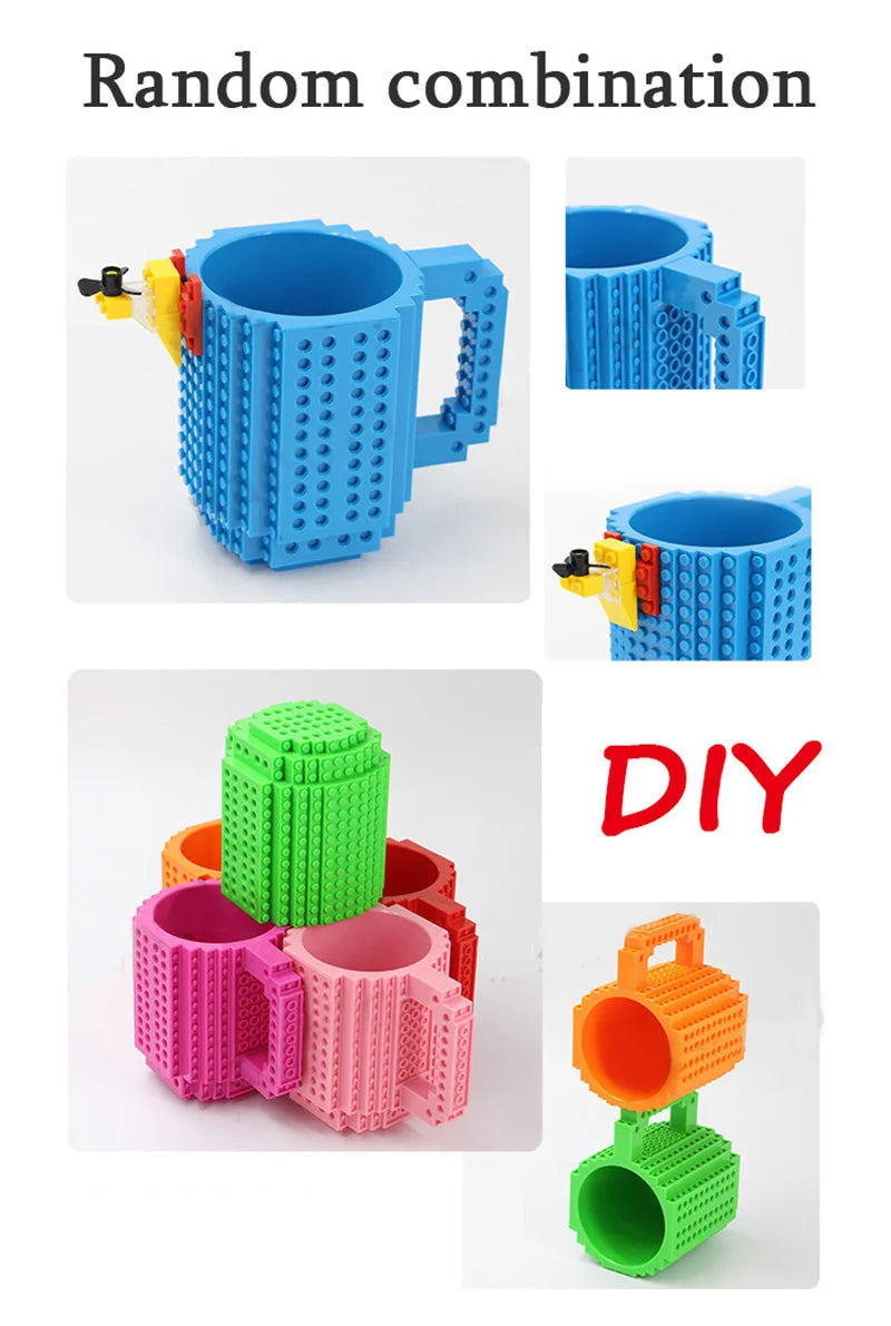 LEGO Creative Build-on Brick Mugs