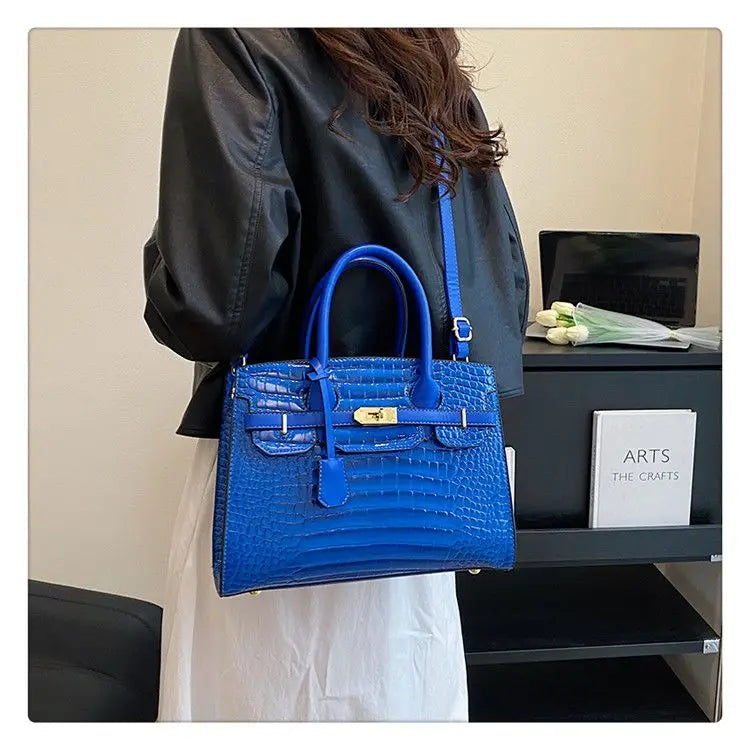 Birkin Inspired Crocodile Leather Handbags - The Dubai Collection