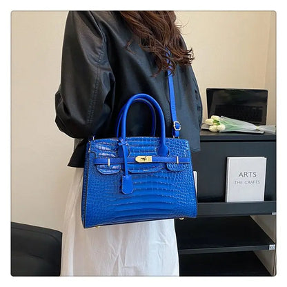 Birkin Inspired Crocodile Leather Handbags - The Dubai Collection
