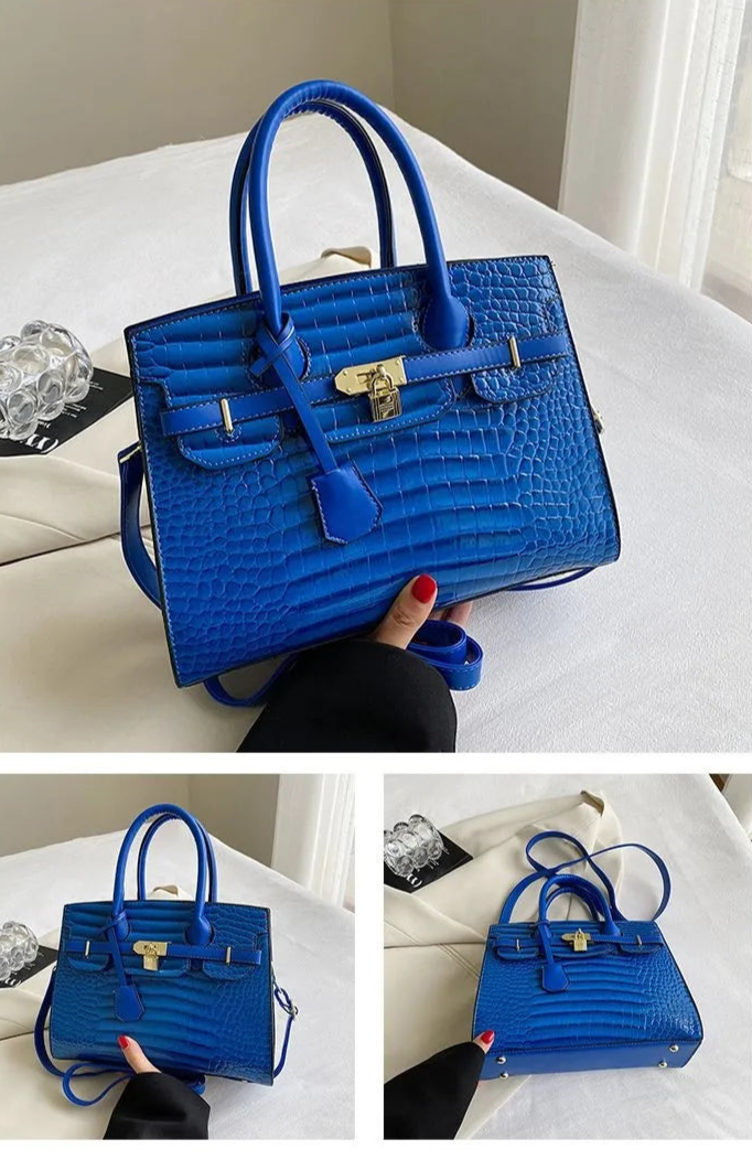 Birkin Inspired Crocodile Leather Handbags - The Dubai Collection