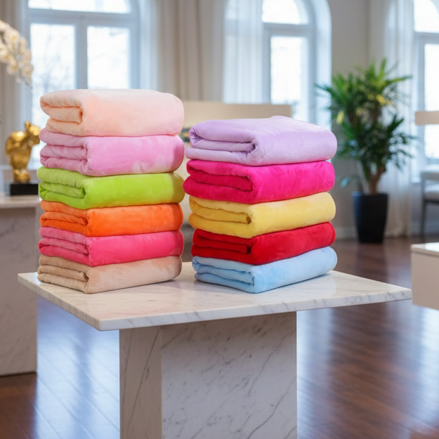 Ultra-Soft Fleece Plush Mink Blankets