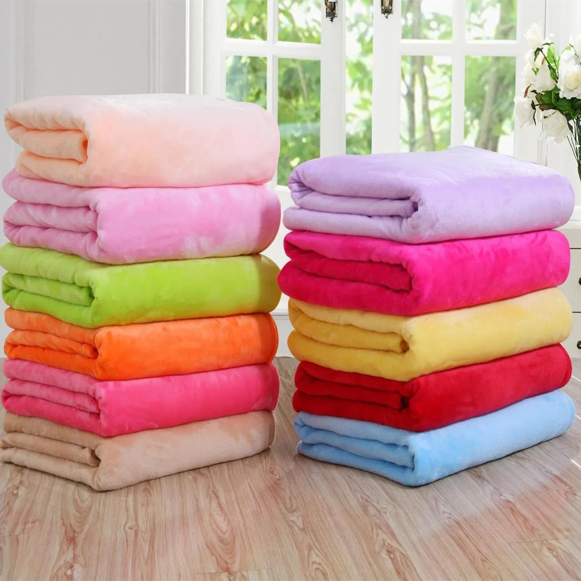 Ultra-Soft Fleece Plush Mink Blankets