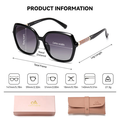 CATMONROE Cat-Eye Gradient Fashion Sunglasses