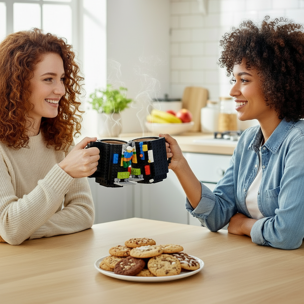 LEGO Creative Build-on Brick Mugs