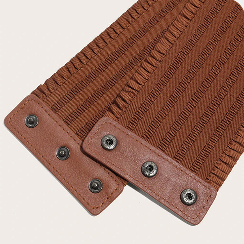 Domed Elastic Wide Belts