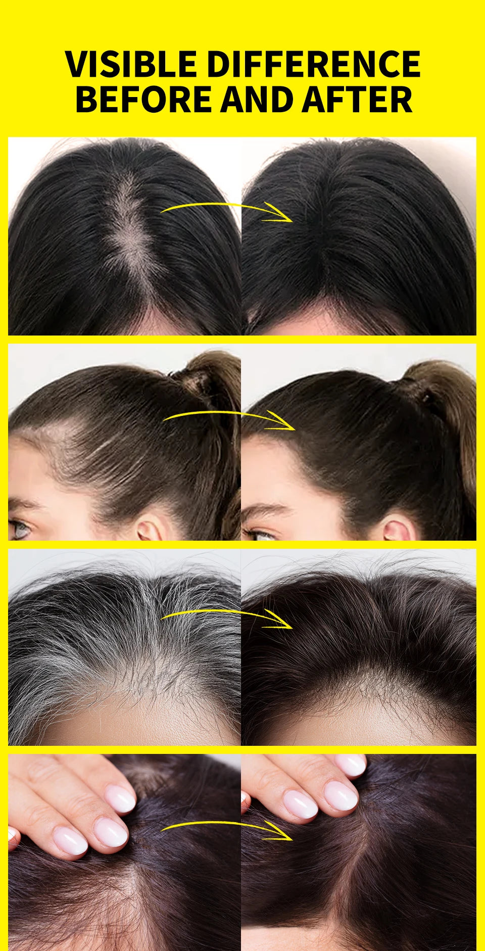 SEVICH Waterproof Natural Root Touch Up Powder