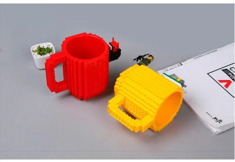 LEGO Creative Build-on Brick Mugs