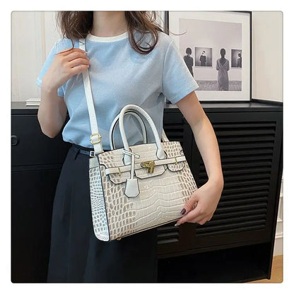 Birkin Inspired Crocodile Leather Handbags - The Dubai Collection