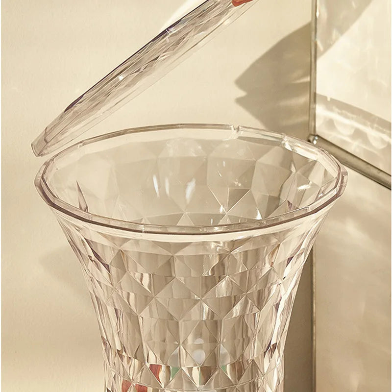 Crystal Acrylic Transparent Vanity Stool
