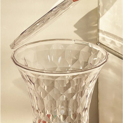 Crystal Acrylic Transparent Vanity Stool