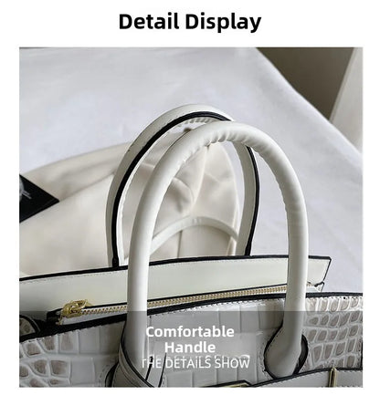 Birkin Inspired Crocodile Leather Handbags - The Dubai Collection