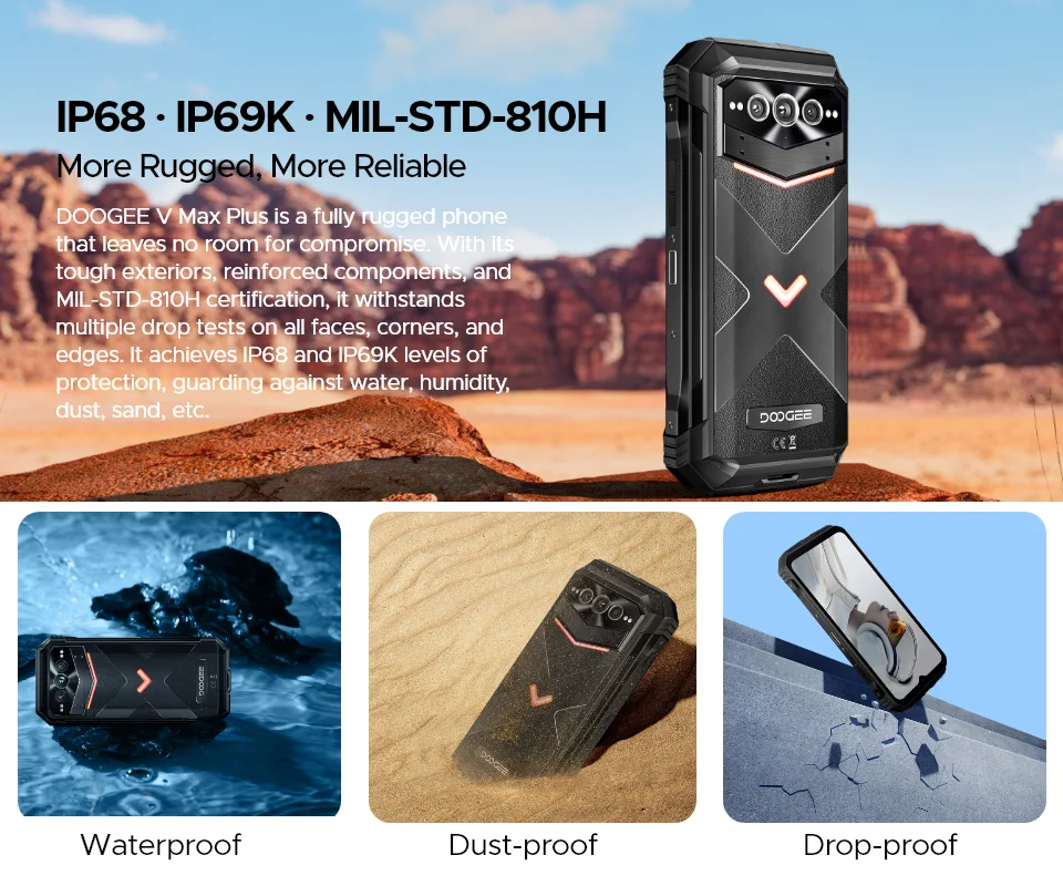 DOOGEE V Max Plus Rugged Smartphone