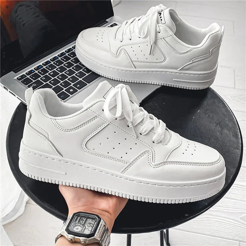 Tommy Jeans Leather Platform Sneakers