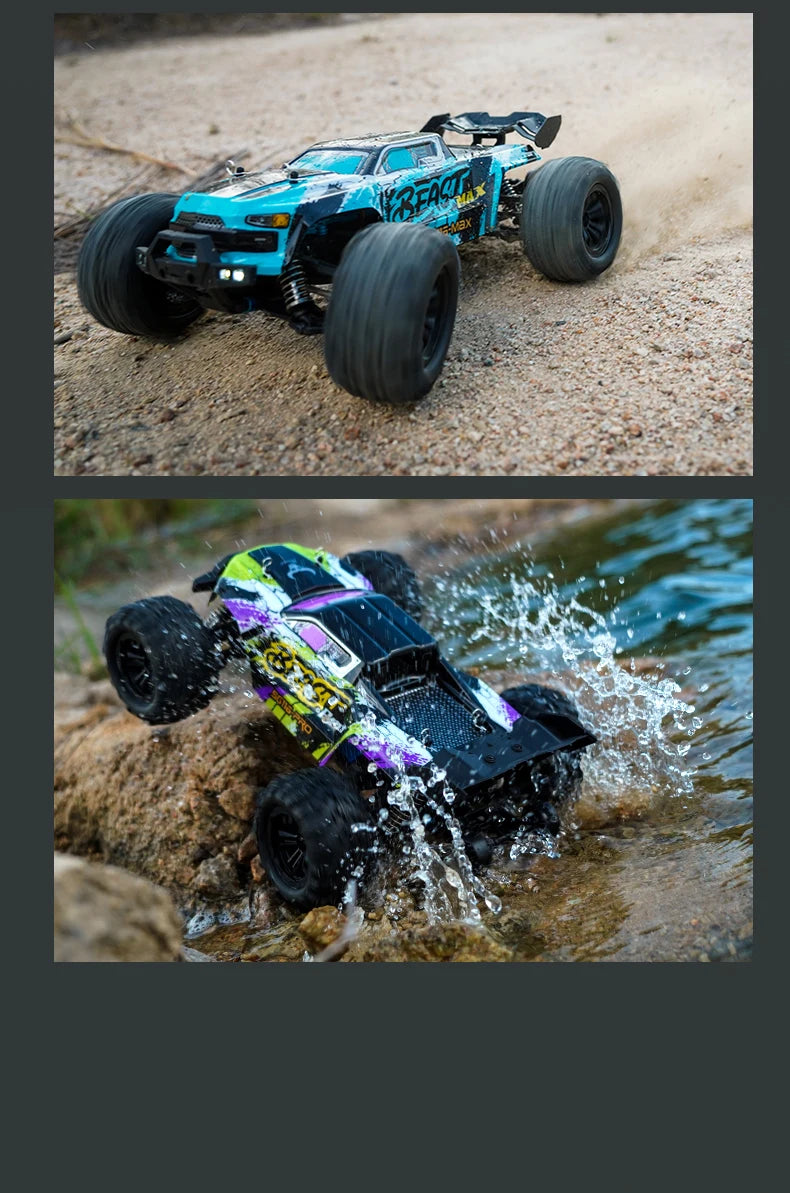 BEAST MAX and PRO High-Power Four-Wheel Drive RC Off-Road Racing Cars