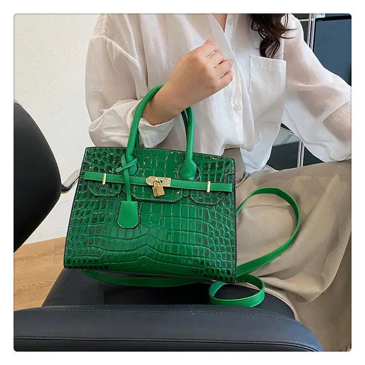 Birkin Inspired Crocodile Leather Handbags - The Dubai Collection