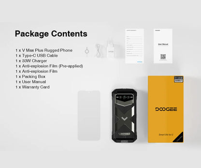 DOOGEE V Max Plus Rugged Smartphone