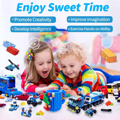 LEGO Creative Build-on Brick Mugs