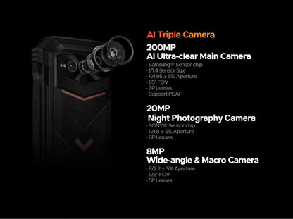 DOOGEE V Max Plus Rugged Smartphone