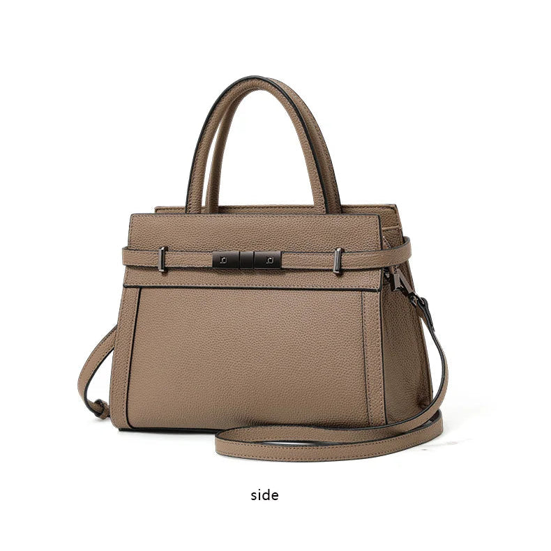 Birkin Inspired Genuine Leather Handbags - The New York Collection