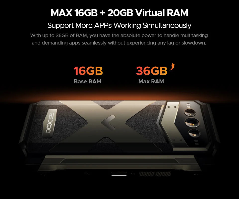 DOOGEE V Max Plus Rugged Smartphone