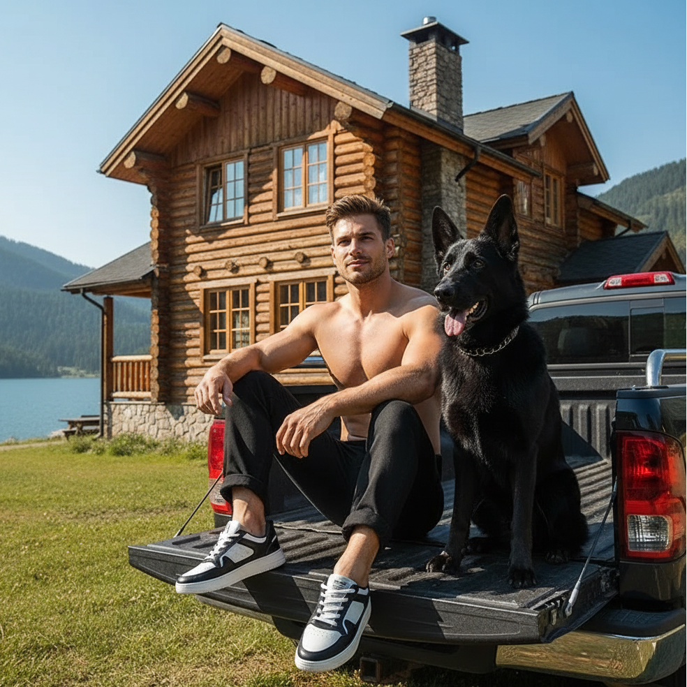 Tommy Jeans Leather Platform Sneakers