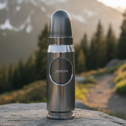 JOBON Metal Bullet Shaped Windproof Butane Lighter