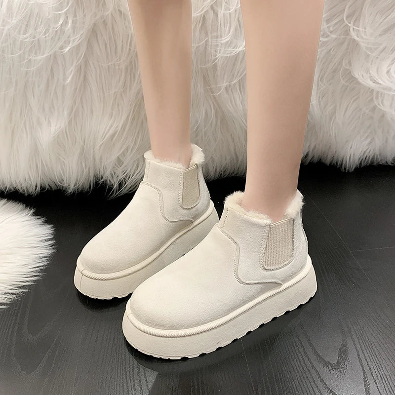 Platform Snow Boots