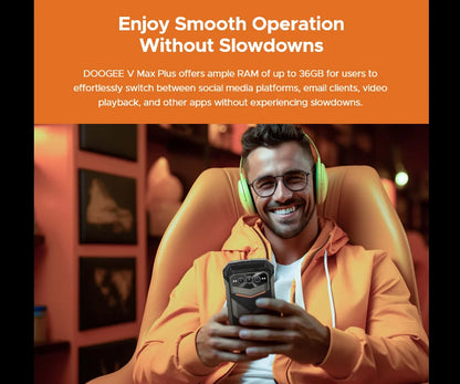 DOOGEE V Max Plus Rugged Smartphone