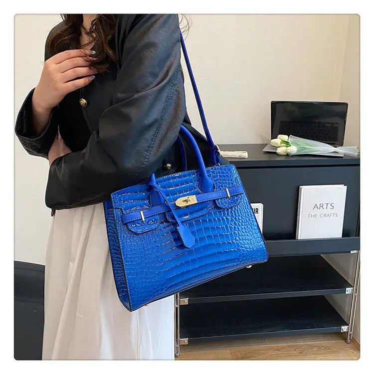 Birkin Inspired Crocodile Leather Handbags - The Dubai Collection