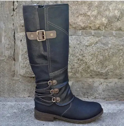 Midcalf Vegan Leather Boots