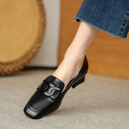 Melluso Orthopedic Leather Loafers