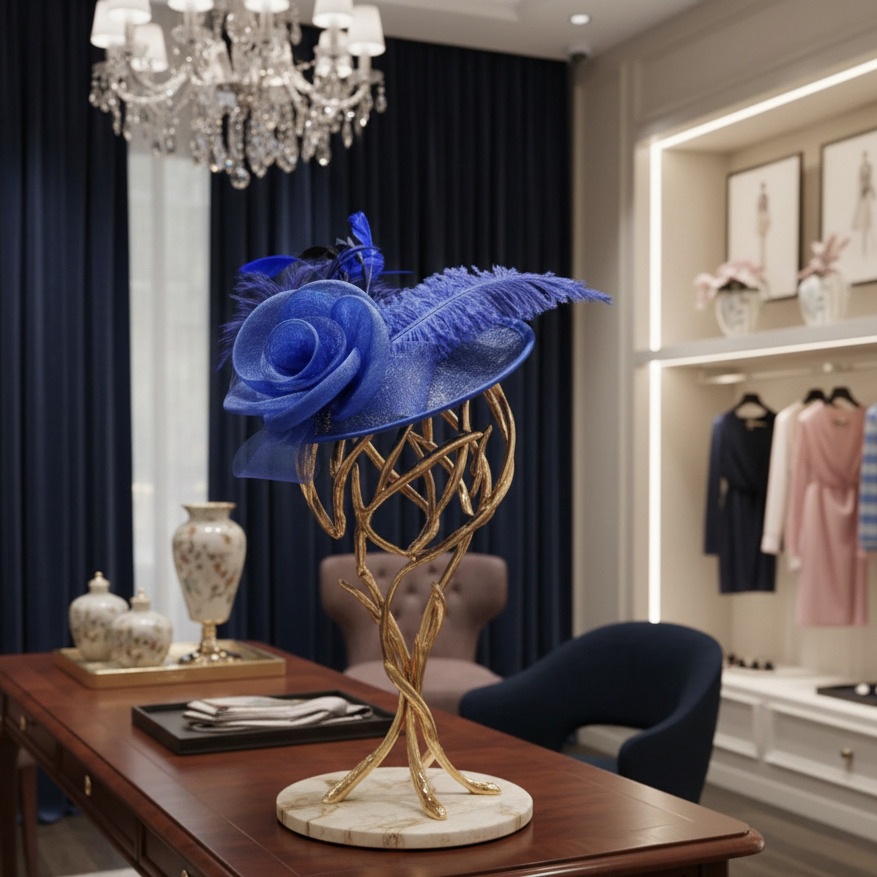 Ostrich Feather Fascinators