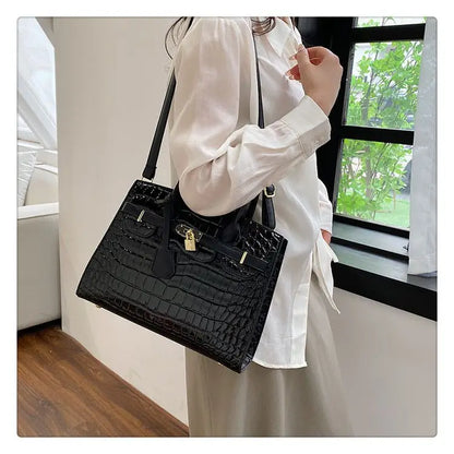 Birkin Inspired Crocodile Leather Handbags - The Dubai Collection